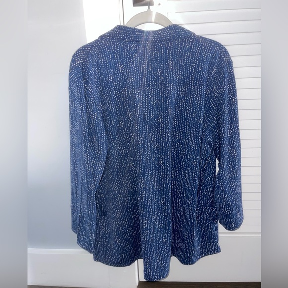 J.McLaughlin brynn mini Nordic lingon blouse - Picture 3 of 4